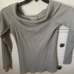 Abercrombie off the shoulder sweater